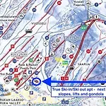 아파트 Ski-in Vuosselin Helmi C11 - 2xkausikortti Sisaeltaeae Kesaellae Rannekkeet 루카